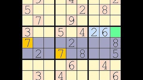 How to Solve Globe and Mail Sudoku  Five Star?  23 March, 2024