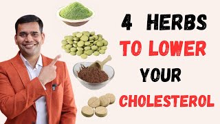 4 Herbs To Lower Your Cholesterol  | Natural Treatment Of High Cholesterol