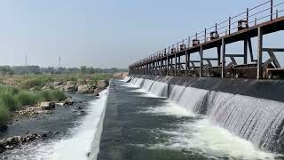 Dam Water Releasing Background No Copyright Video Footage