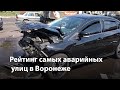 Какие улицы назвали самыми аварийными в Воронеже?