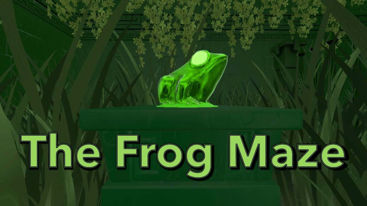The Frog Maze Walkthrough - YouTube