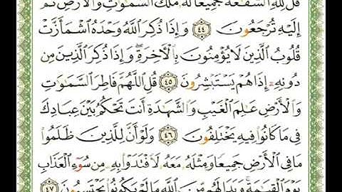 039   سورة الزمر   شيرزاد عبد الرحمن طاهر