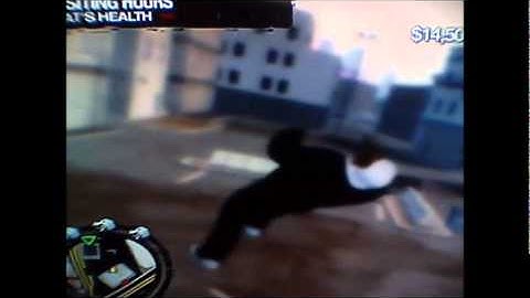 Glitch on Saints row 2 (UNDER MAP)