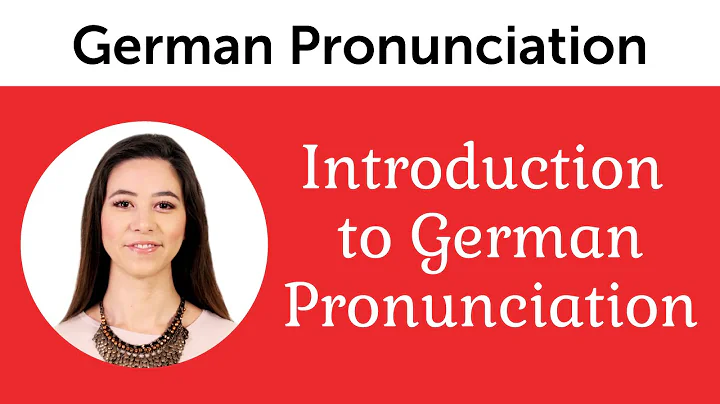 Introduction to Perfect German Pronunciation