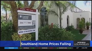 SoCal home prices falling as mortgage rates increase