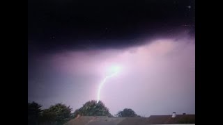 Orage violent du 19 juin 2021 sur l'Essonne (foudre, pluies tropicales et tonnerre incessant)