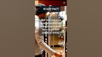 People Killed by Vending Machine😱😨 #facts #shorts