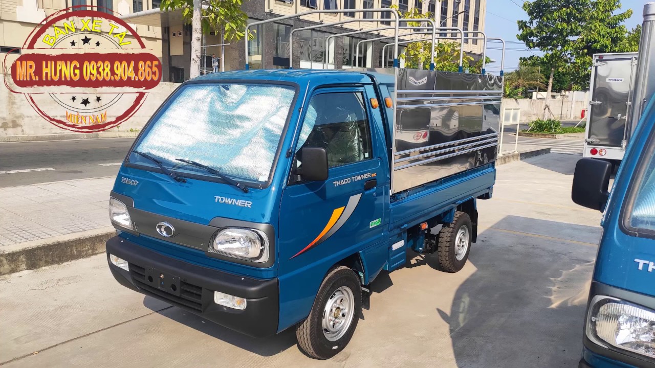 XE TẢI THACO TOWNER 990KG CŨ MÁY XĂNG  GIÁ RẺ TRẢ GÓP