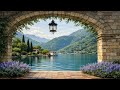 Stone Arch Frames Perfect Lake | 4K Calming Nature Video