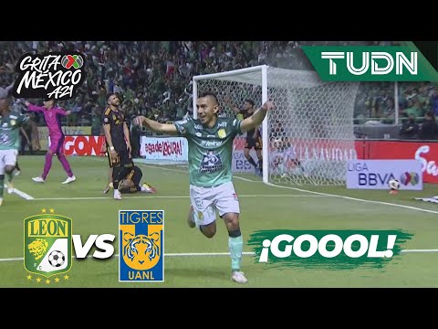¡Gol de León! Ángel Mena FULMINA a Nahuel | León 1-0 Tigres | Grita México AP2021 Semis | TUDN