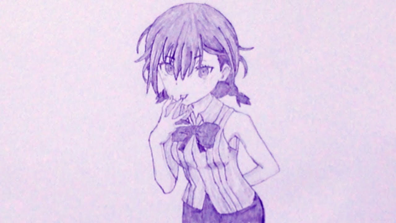 ぼく勉 小美浪あすみ 還暦男がhb鉛筆1本で描いてみた ｉ Tried Drawing Kominami Asami Only With A Hb Pencil Youtube