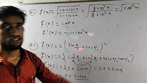 Differentiation,ex-26.3(part-01)