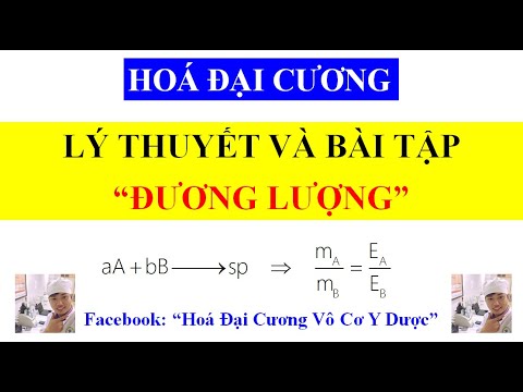 Video: Cách Xác định đương Lượng Của Một Chất