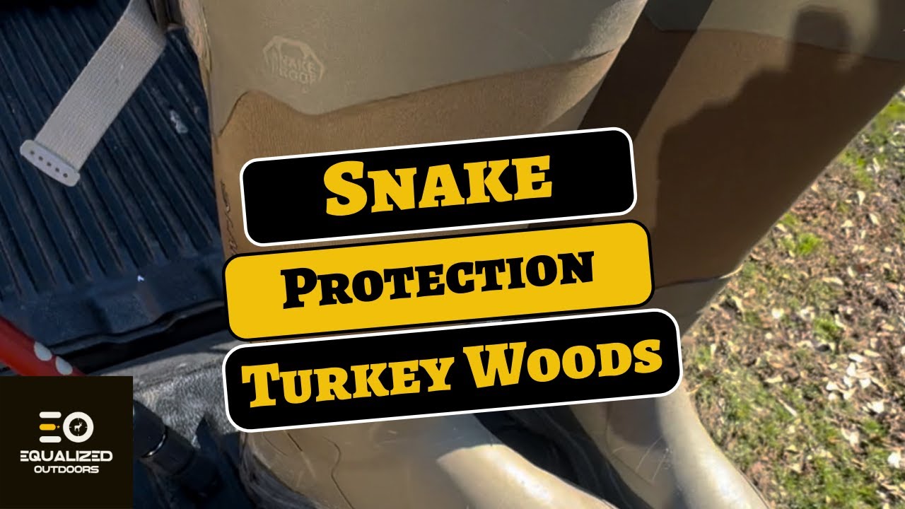 Turkey Hunting Season? Don't Let Snakes Stop You
