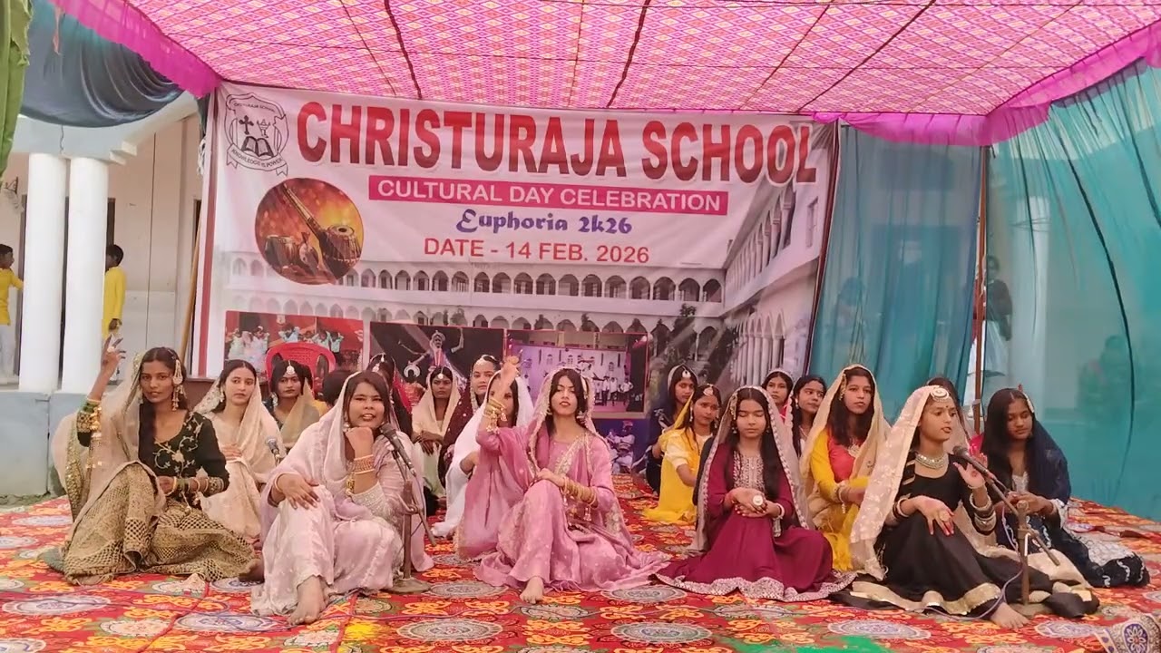 Cultural program 2026 Christuraja School Hata 
