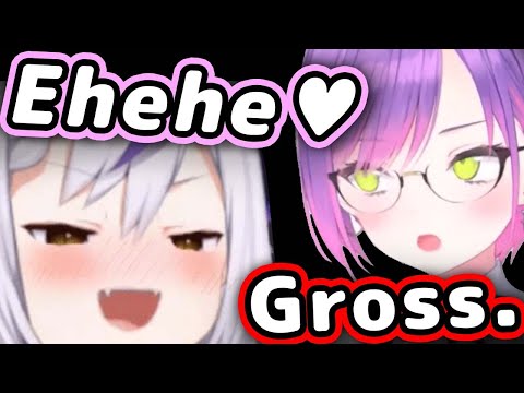 Laplus Grosses Out Towa With Her Otaku Laugh Hololive