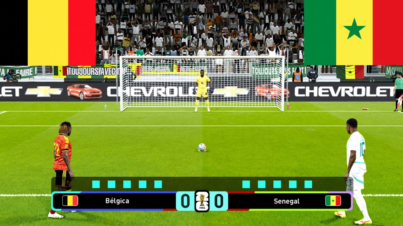 BÉLGICA VS SENEGAL FULL PENALTY SHOOTOUT | COPA MUNDIAL DE LA FIFA | BEL VS SEN HIGHLIGHTS 