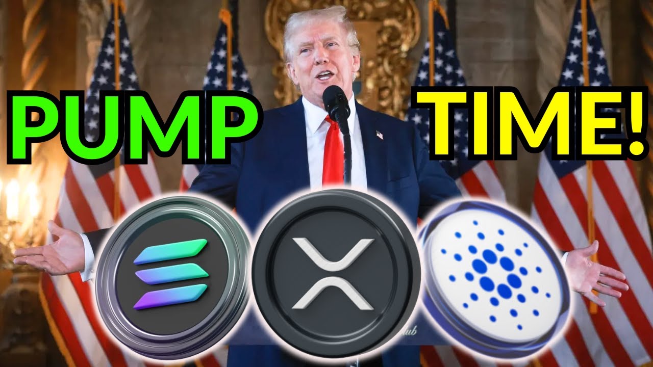🚨DONALD TRUMP PUMPS CRYPTO! MASSIVE PRICE MOVEMENTS 🔥PAY ATTENTION🔥 ...