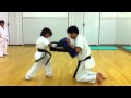 2015年7月17日(金)塚口小学生空手 志道会 ミット打ち