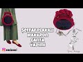 ŞEFFAF PLAKALI MAKARON ÇANTA YAPIMI