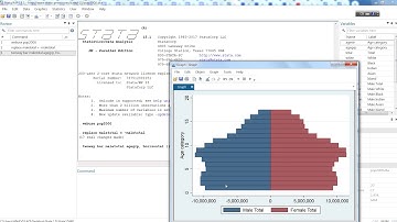 G 2 graph twoway bar pyramid