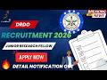 DRDO VRDE JRF Recruitment 2026 | Walk-In Interview | Apply Now for Indian Students