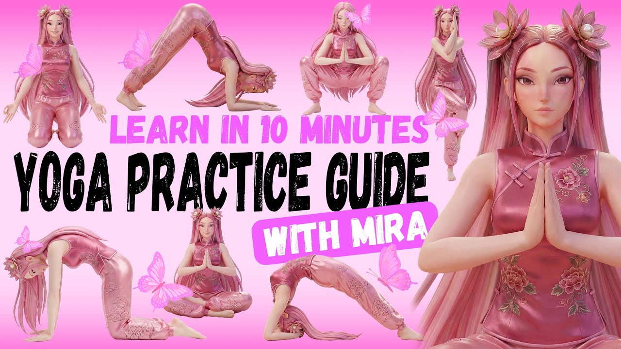 Body Shaping Yoga | MIRA Yoga | Children's Yoga |YogaPracticeGuide🧘