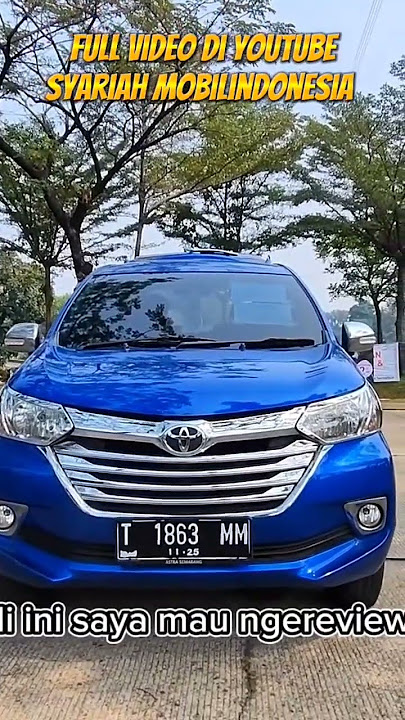 Mobil cakep nih warna nya biru #avanza #mobilmurah #mobilbekas #showroom #mobilsecond #trending