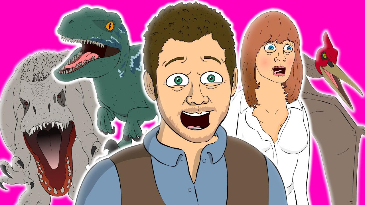  JURASSIC WORLD THE MUSICAL   Animated Parody Song