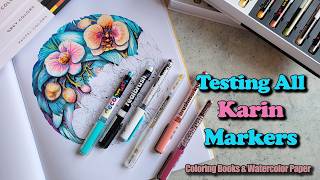 Karin Markers Review & Test | RealBrush, Decobrush, Brushmarker Pro