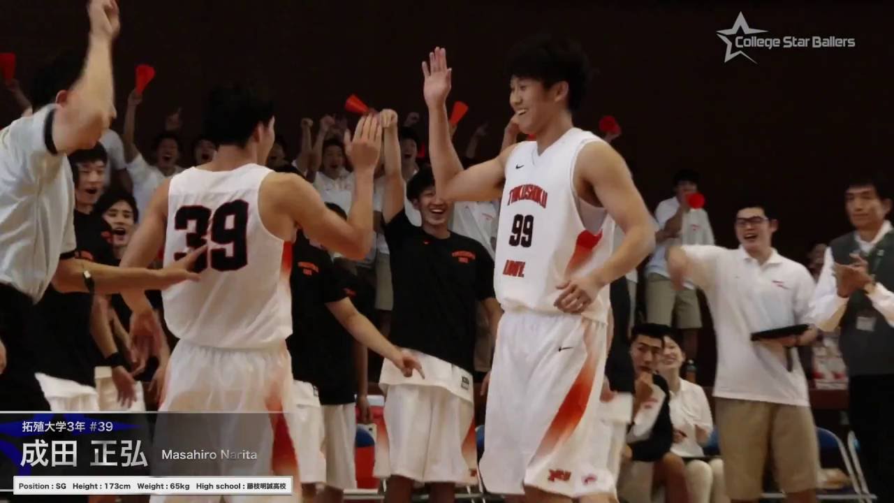 CSB2015 ｜大学バスケTOP PLAYS 成田正弘（拓殖大学4年/G/173cm/藤枝