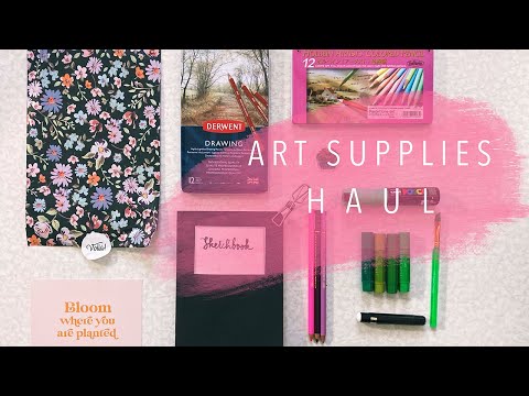 Art Supplies Haul