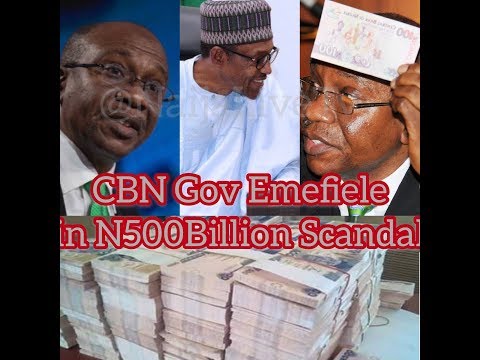 CAUGHT ON TAPE- CBN Gov Emefiele And Top Officials Discuss How To Cover-Up N500bn They Stole -Part1