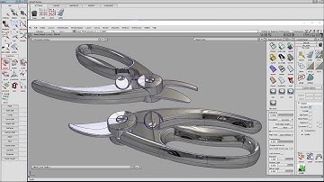 Alias 3D modelling tutorial - FISKARS P44 garden shears 1
