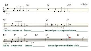 A Weaver Of Dreams - ( C Instrument ) Reference