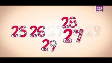 Endless Numbers Learn to count from 20 to 30 Simple Addition in English | Originator Games1080p