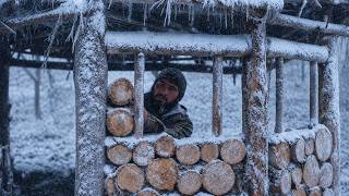 I Build My DREAM Log Cabin From Scratch In The Wilderness! Bushcraft Shelter