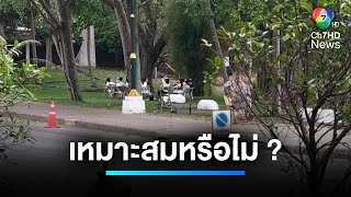 แบบนี้ก็ได้หรือ ? ยกเก้าอี้ร้านกาแฟไปนั่งชมวิว | เจาะประเด็นข่าว 7HD