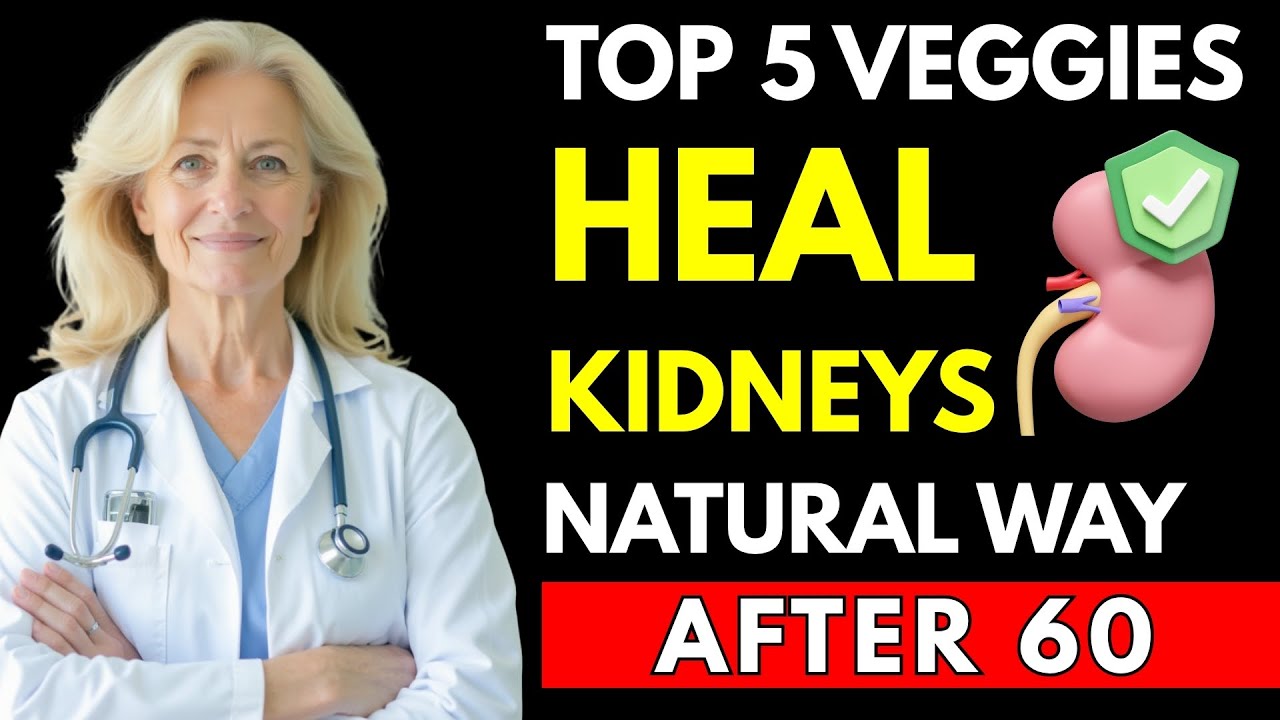 Top 5 Vegetables That Heal Your Kidneys After 60 – Most Seniors Ignore #2 | Senior Health Tips