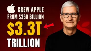 How Tim Cook Grew Apple From $350 Billion to $3.3 Trillion and $97B Profit! Top Rich Secrets