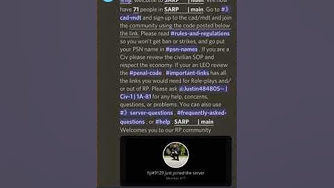 How Sign Up To The SARP CAD/MDT