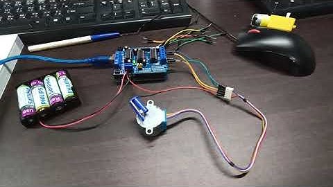 Arduino實作 - 步進馬達