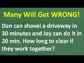 Collaborative Work Problem Quiz