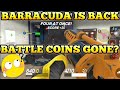 BARRACUDA IS BACK BATTLE COINS RESET GUNS OF BOOM BARRACUDA IS BACK BATTLE COINS RESET GUNS OF BOOM