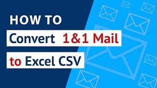 How to Convert 1&1 Mail to Excel CSV ? | Transfer 1&1 Mail Emails to Excel with 1&1 Converter screenshot 2
