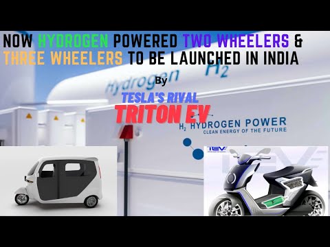 Tesla's rival TRITON EV to launch Hydrogen powered 2-Wheelers & 3-Wheelers in India- H2 Revolution