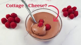 Whipped Cottage Cheese Chocolate Mousse: Keto Pudding Recipe