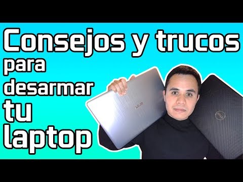 Video: Cómo Desmontar Una Computadora Portátil De Forma Segura