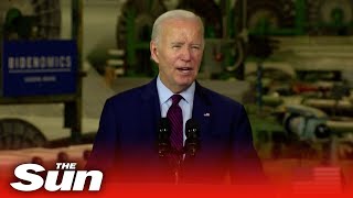 Biden jokes he risks impeachment after lowering inflation