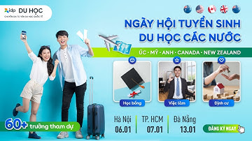 💪 KHỞI ĐỘNG NĂM 2024 MAY MẮN VÀ THÀNH CÔNG CÙNG CHUỖI NGÀY HỘI DU HỌC TẠI 3 THÀNH PHỐ